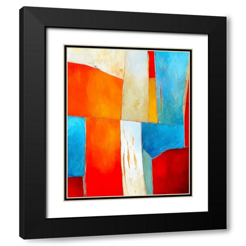 Infinite Improbability Black Modern Wood Framed Art Print with Double Matting by Dundon, Denise