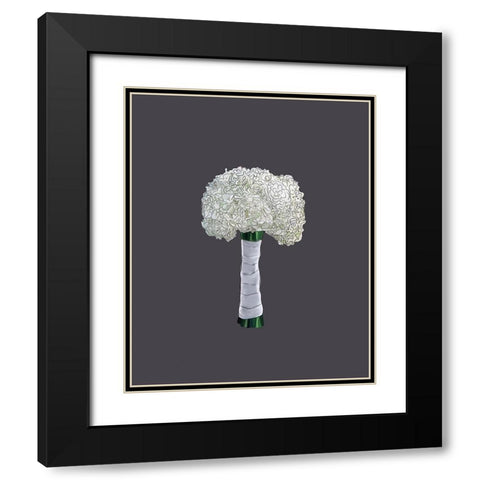 Bouquet IV Black Modern Wood Framed Art Print with Double Matting by Wieners, Valerie