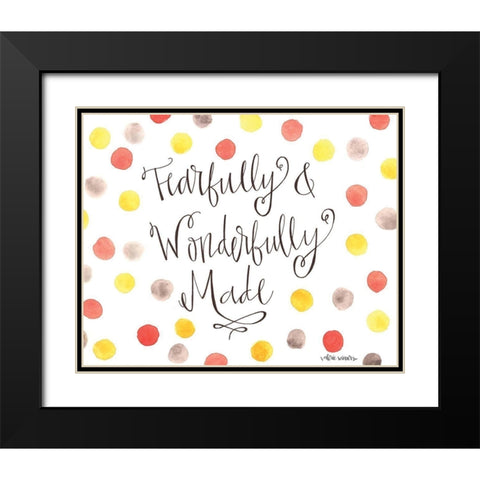 Fearfully Black Modern Wood Framed Art Print with Double Matting by Wieners, Valerie