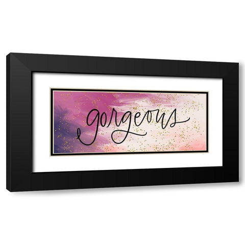 Gorgeous Black Modern Wood Framed Art Print with Double Matting by Wieners, Valerie