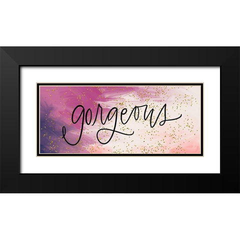 Gorgeous Black Modern Wood Framed Art Print with Double Matting by Wieners, Valerie
