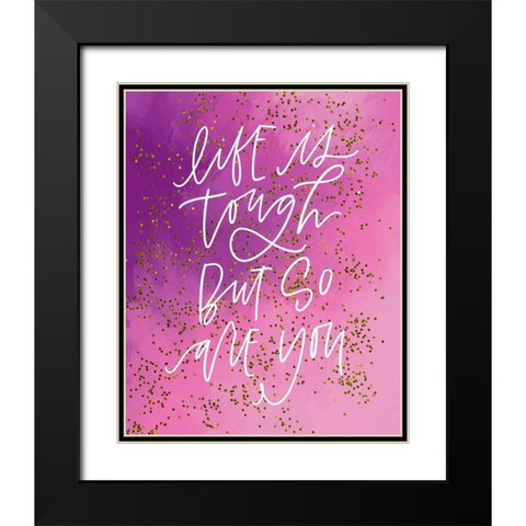 Life   Black Modern Wood Framed Art Print with Double Matting by Wieners, Valerie