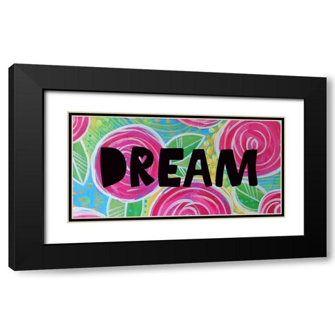 Dream Black Modern Wood Framed Art Print with Double Matting by Wieners, Valerie