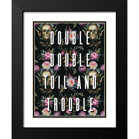Double Double Black Modern Wood Framed Art Print with Double Matting by Wieners, Valerie