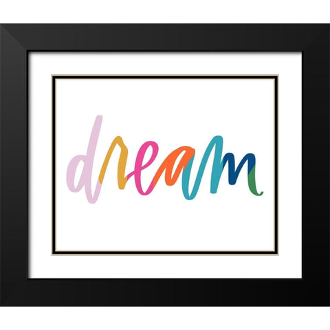 Dream  Black Modern Wood Framed Art Print with Double Matting by Wieners, Valerie