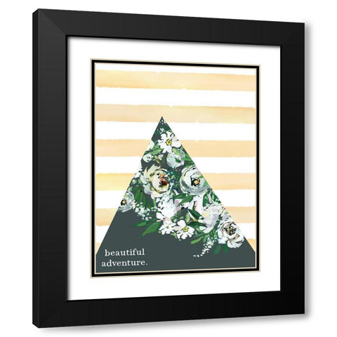 Beautiful Adventure Black Modern Wood Framed Art Print with Double Matting by Wieners, Valerie