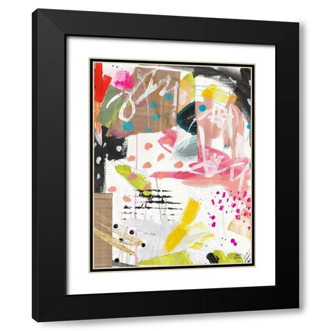 Cool Cardboard Black Modern Wood Framed Art Print with Double Matting by Wieners, Valerie