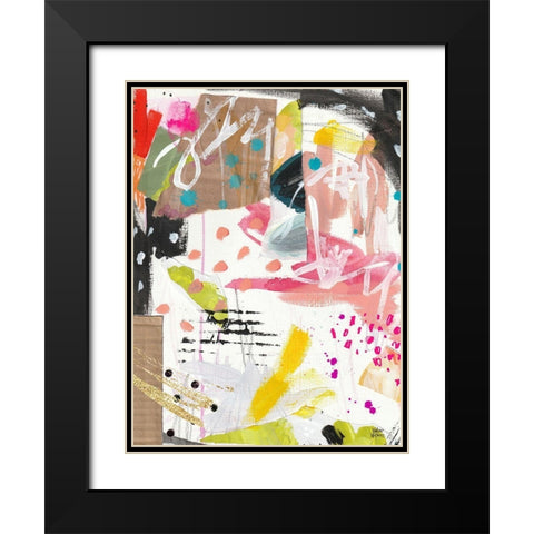 Cool Cardboard Black Modern Wood Framed Art Print with Double Matting by Wieners, Valerie