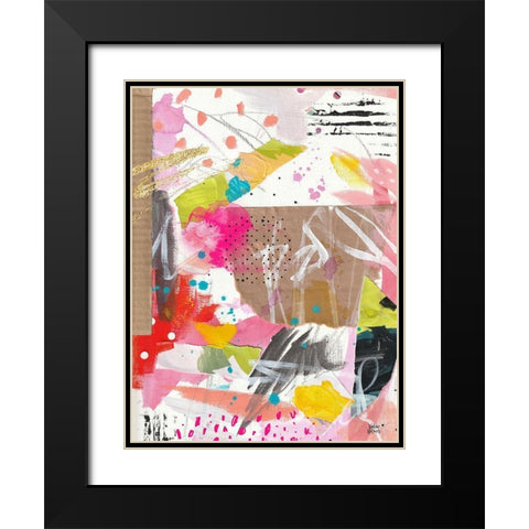 Cool Cardboard II Black Modern Wood Framed Art Print with Double Matting by Wieners, Valerie