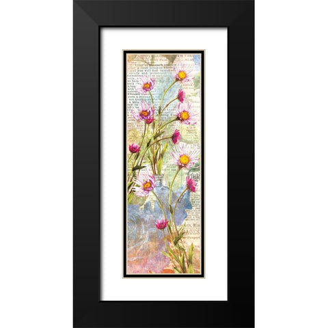 From the Garden Black Modern Wood Framed Art Print with Double Matting by Burney, Yvonne Coleman