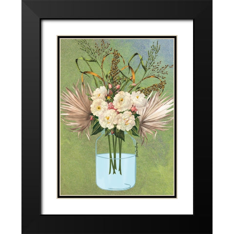Still Life Black Modern Wood Framed Art Print with Double Matting by Burney, Yvonne Coleman