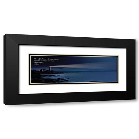 Night Watch Black Modern Wood Framed Art Print with Double Matting by Yellow Cafe