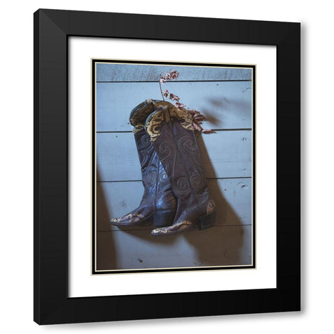 If These Books Could Talk Black Modern Wood Framed Art Print with Double Matting by Yellow Cafe