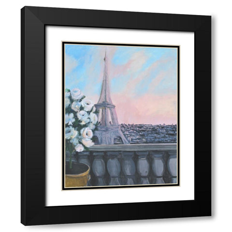 From the Window Black Modern Wood Framed Art Print with Double Matting by Yellow Cafe