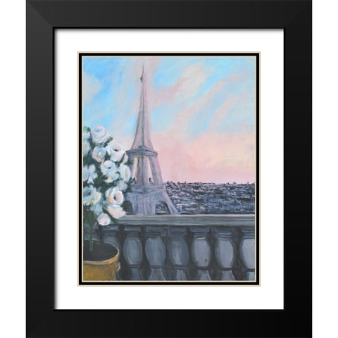 From the Window Black Modern Wood Framed Art Print with Double Matting by Yellow Cafe