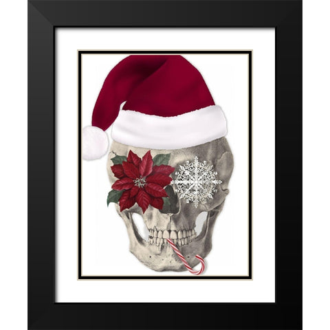 Mister Christmas Black Modern Wood Framed Art Print with Double Matting by Sommers, Mindy
