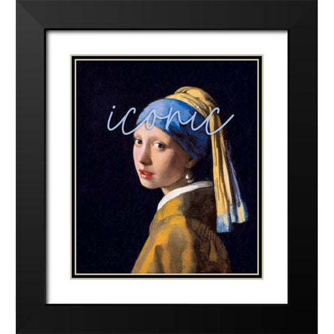 Iconic Black Modern Wood Framed Art Print with Double Matting by Sommers, Mindy