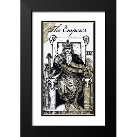 The Emperor Black Modern Wood Framed Art Print with Double Matting by Sommers, Mindy