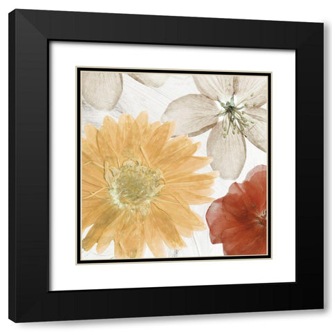 Cottage Refrain II Black Modern Wood Framed Art Print with Double Matting by Sommers, Mindy