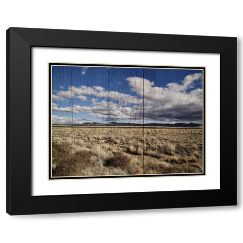 America the Beautiful Black Modern Wood Framed Art Print with Double Matting by Sommers, Mindy