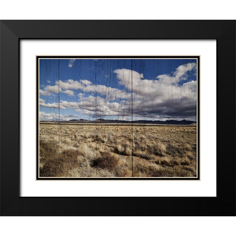 America the Beautiful Black Modern Wood Framed Art Print with Double Matting by Sommers, Mindy