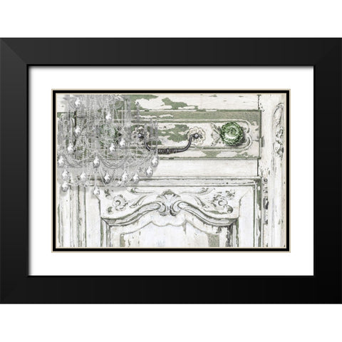 Grammas Attic Black Modern Wood Framed Art Print with Double Matting by Sommers, Mindy