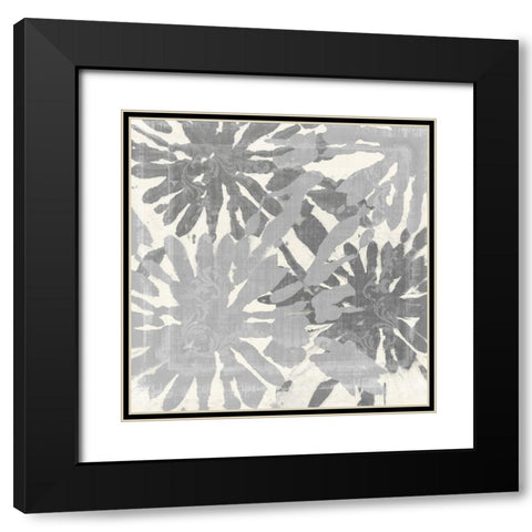 Sakura Black Modern Wood Framed Art Print with Double Matting by Sommers, Mindy