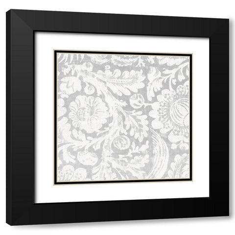 Smoky Feelings Black Modern Wood Framed Art Print with Double Matting by Sommers, Mindy