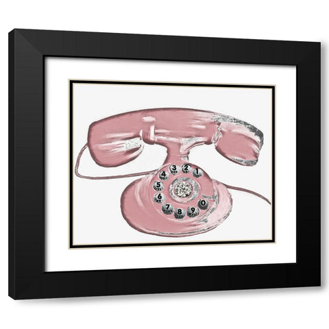 Glamour Calling Black Modern Wood Framed Art Print with Double Matting by Sommers, Mindy