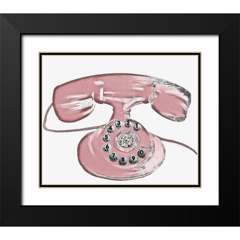 Glamour Calling Black Modern Wood Framed Art Print with Double Matting by Sommers, Mindy