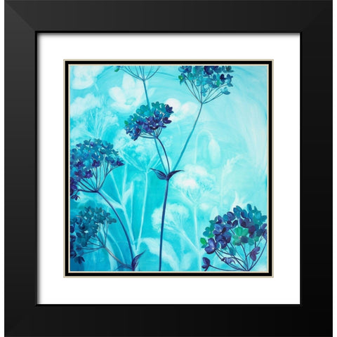 Behind the Scenes Black Modern Wood Framed Art Print with Double Matting by Whatmore, Nel