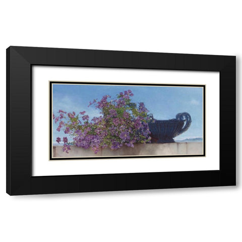 An eloquent silence Black Modern Wood Framed Art Print with Double Matting by Alma-Tadema, Sir Lawrence