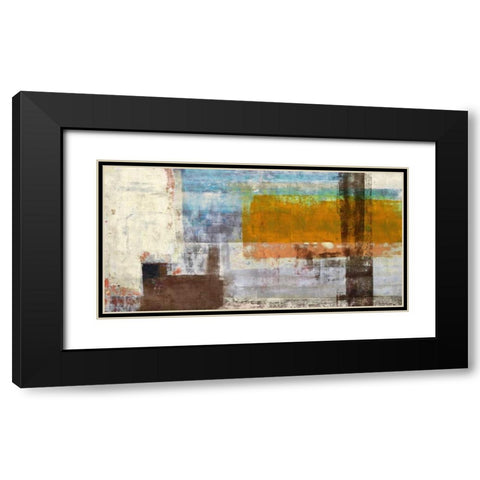Serendipity Black Modern Wood Framed Art Print with Double Matting by Aprile, Alessio