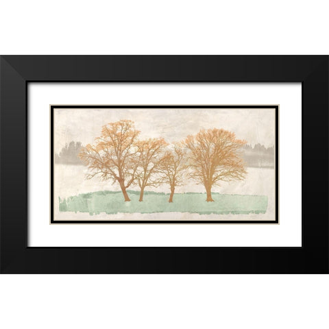A Spring Tale Black Modern Wood Framed Art Print with Double Matting by Alessio, Aprile