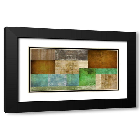 The Bush Black Modern Wood Framed Art Print with Double Matting by Baron, Alphonse