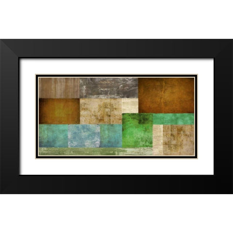 The Bush Black Modern Wood Framed Art Print with Double Matting by Baron, Alphonse