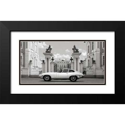 Princess at the Palace Black Modern Wood Framed Art Print with Double Matting by Gasoline Images
