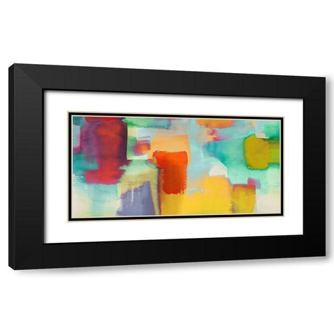 Colors of nature Black Modern Wood Framed Art Print with Double Matting by Asia, Rivieri