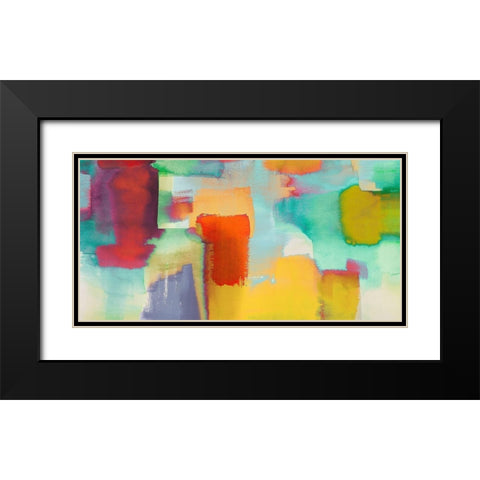Colors of nature Black Modern Wood Framed Art Print with Double Matting by Asia, Rivieri