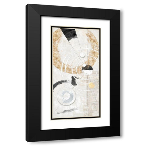 Portale infinito Black Modern Wood Framed Art Print with Double Matting by Arturo, Armenti