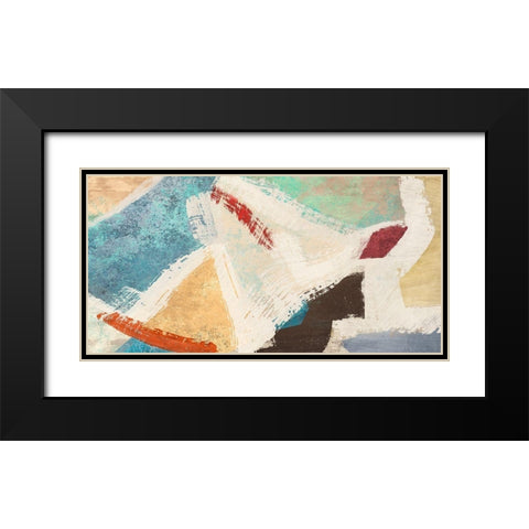 Acte Black Modern Wood Framed Art Print with Double Matting by Anne, Munson