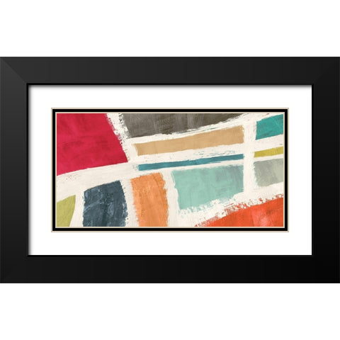 The Sands Black Modern Wood Framed Art Print with Double Matting by Anne, Munson