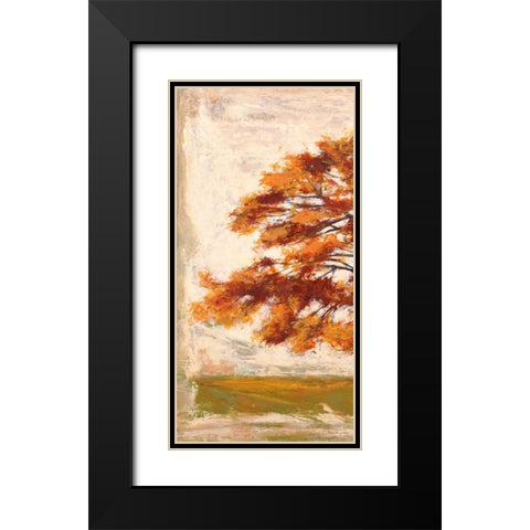 Mattino I Black Modern Wood Framed Art Print with Double Matting by Bacci, Leonardo