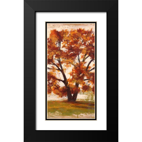 Mattino II Black Modern Wood Framed Art Print with Double Matting by Bacci, Leonardo