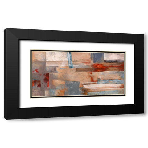 Sogni e onde Black Modern Wood Framed Art Print with Double Matting by Bacci, Leonardo