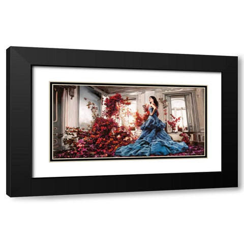 Kind of Magic Black Modern Wood Framed Art Print with Double Matting by Benson, Pierre