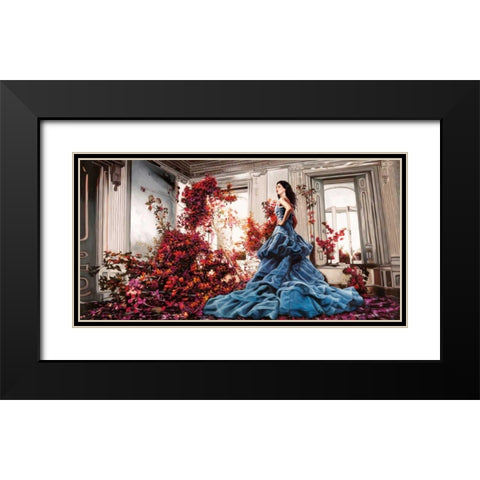 Kind of Magic Black Modern Wood Framed Art Print with Double Matting by Benson, Pierre