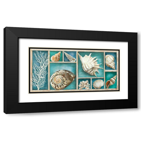 Collection of Memories Black Modern Wood Framed Art Print with Double Matting by Broome, Ted
