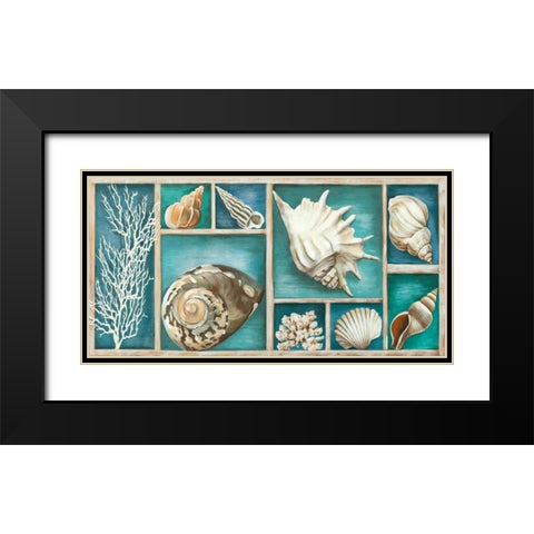 Collection of Memories Black Modern Wood Framed Art Print with Double Matting by Broome, Ted