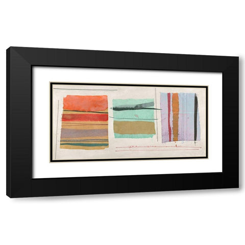 Feeling Happy Black Modern Wood Framed Art Print with Double Matting by Viola, Bertel